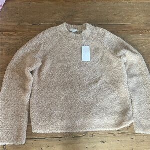 Vince Soft Cream Crew Neck Sweater